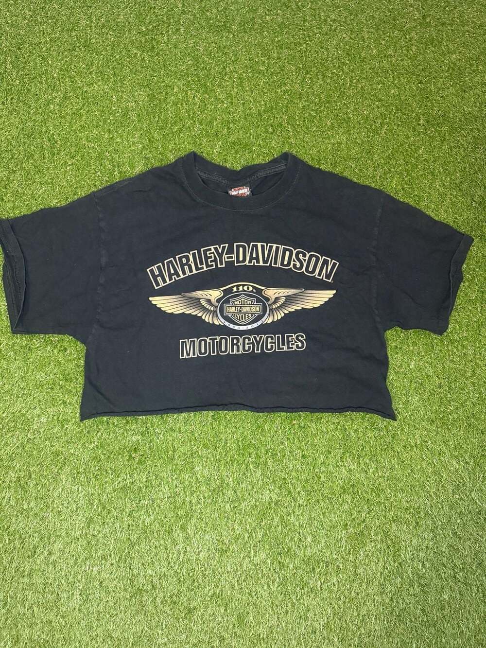 Cropped Harley Tee